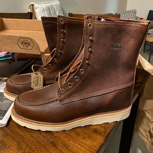 Woolrich Speculator leather boots brand new size US 12